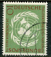 -Germany-1955-" UN Day" USED - Gebraucht
