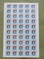 Croatia 1993 Sheet Charity Stamp Cancer St. George Killing Dragon - Croacia