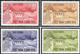 VIET NAM  Vietnam Du Sud   1964 - YT 230 à 233 -la Série Complète - Aménagement Hydroélectrique - NEUFS** - Vietnam