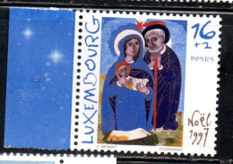 LUXEMBOURG LUSSEMBURGO 1997 CHRISTMAS NATALE NOEL WEIHNACHTEN NAVIDAD 16+2c MNH - Unused Stamps