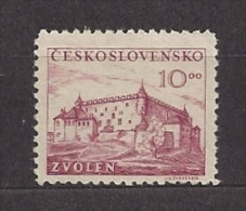 Czechoslovakia 1949 MNH ** Mi 585 Sc 393 Zvolen Castle.Tschechoslowakei - Ungebraucht