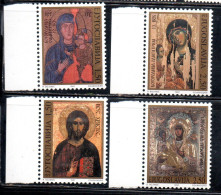 JUGOSLAVIA YUGOSLAVIA 1997 CHRISTMAS NATALE NOEL WEIHNACHTEN NAVIDAD COMPLETE SET SERIE COMPLETA MNH - Unused Stamps