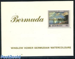 Bermuda 1987 W. Homer Paintings Booklet, Mint NH, Stamp Booklets - Art - Paintings - Sin Clasificación