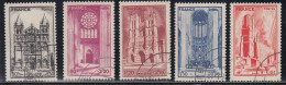 Frankreich Mi 632-36  Kathedralen - Used Stamps