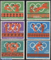 Ecuador 1966 Olympic History 6v, Mint NH, Nature - Sport - Horses - Olympic Games - Ecuador