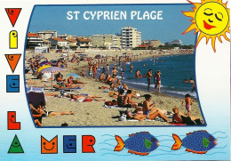 *CPM - 66 - SAINT CYPRIEN - La Plage - Saint Cyprien