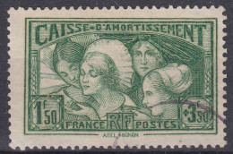 FRANCE CAISSE D'AMORTISSEMENT LES COIFFES N° 269 OBLITERATION CHOISIE - COTE 180 € - Used Stamps