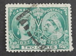 CANADA YT 40 OBLITÉRÉ "REINE VICTORIA" ANNÉE 1897 - Gebraucht