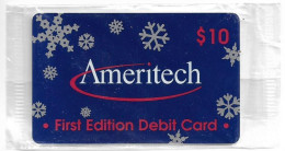 USA - Ameritech (AMT) - Snowflake Trial, First Edition Debit Card, 12.1993, Remote Mem. 10$, 10.000ex, NSB - Otros & Sin Clasificación