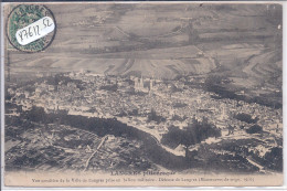 LANGRES- VUE CAVALIERE DE LA VILLE PRISE EN BALLON MILITAIRE - Langres