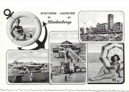 BLANKENBERGE/SOUVENIR DE/GROETEN  UIT/MULTI VUES/ PIN UP/EDITION ALBERT - Blankenberge