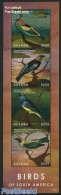 Guyana 2013 Birds 4v M/s, Mint NH, Nature - Birds - Guyana (1966-...)