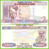 GUINEA  5000 FRANCS 2012 P-41b  UNC - Guinea