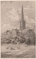 Postcard - Norwich Cathedral CWF Series - Very Good  - Non Classificati