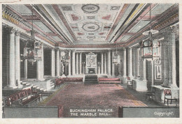Postcard - Buckingham Palace - The Marble Hall 1912 -  Good Plus - Non Classificati