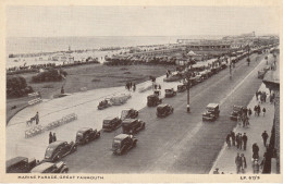 Postcard - Marine Parade, Great Yarmouth - Card No.67-3 - Posted Date Stamp Unreadabl -stamp At 1.5p Plus 1 At .5d, Vg - Non Classificati