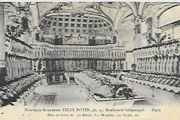 CPA Paris Nouvelle Boucherie Félix Potin Boulevard Sébastopol - Arrondissement: 02