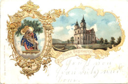 Gruss Aus Maria Dreieichen - Litho - Horn