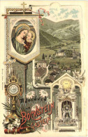 Andenken An Böckstein Gastein - Litho - St. Johann Im Pongau