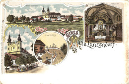 Gruss Aus Maria Lanzendorf - Litho - Bruck An Der Leitha