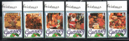 GUERNSEY GUERNESEY 1997 CHRISTMAS NATALE NOEL WEIHNACHTEN NAVIDAD NATAL COMPLETE SET SERIE COMPLETA MNH - Guernsey