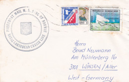 From Dominican Republic To Germany - 70's - Covers & Documents