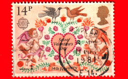 INGHILTERRA - GB - GRAN BRETAGNA - Usato - 1981 - Europa - Folclore - Festa Di S.Valentino - 14 - Used Stamps