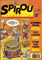 SPIROU Magazine N° 2750  Décembre  1990  BD Bande Dessinée - Spirou Magazine