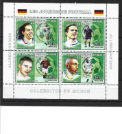 2006 CONGO KINSHASA  1675-78** Football, Ronaldinho, Thierry Henry, Côte 20.00 - Ongebruikt