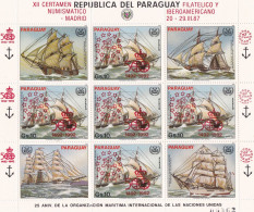 XII Certamen Filatelico Y Numismatico Iberoamericano - Madrid 1987 - Paraguay