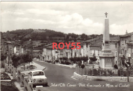 Molise-campobasso-ielsi Corso Vittorio Emanuele E Monumento Ai Caduti Anni 50 60 - Otros & Sin Clasificación