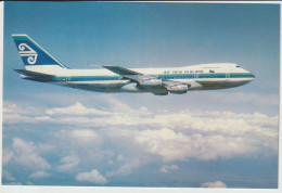Vintage Pc Air New Zealand Boeing 747 Aircraft - 1919-1938: Entre Guerres