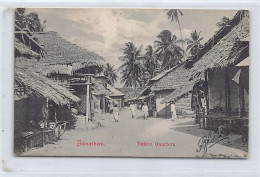 ZANZIBAR - Native Quarters - Publ. A. R. P. De Lord 120 - Tanzanie