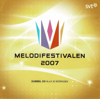 Melodifestivalen 2007. 2 X CD - Disco, Pop