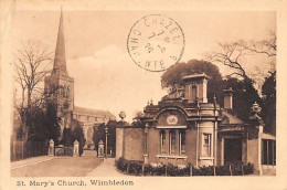 England - London - WIMBLEDON St. Mary's Church - London Suburbs
