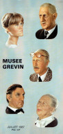 Le Musée Grévin (Paris) En Juillet 1987 Avec Vue De Personnages Célèbres - Tourism Brochures