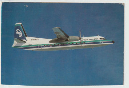 Vintage Pc Air New Zealand Fokker F-27 Friendship Aircraft - 1919-1938: Entre Guerres