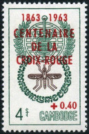 Cambodge - 1963 - Centenaire Croix - Rouge Internationale - Camboya