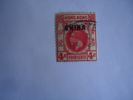 HONG KONG  USED STAMPS  OVERPRINT  CHINA - Andere & Zonder Classificatie