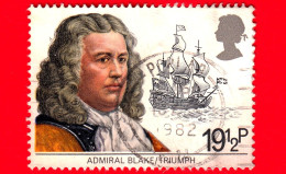 INGHILTERRA - GB - GRAN BRETAGNA - Usato - 1982 - Patrimonio Marittimo -  Admiral Blake And Triumph - Veliero - 19 ½ P - Used Stamps