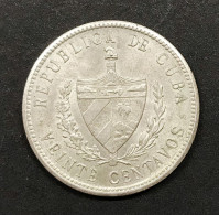 La Isla 20 Centavos 1920 Km#13.2 Spl+/q.fdcE.1301 - Cuba