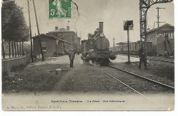 62 - Saint-Pol-Sur-Ternoise - La Gare - Vue Intérieure - C - Saint Pol Sur Ternoise