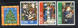 EIRE IRELAND IRLANDA 1997 CHRISTMAS ANNUNCIATION NOLLAIG NATALE NOEL WEIHNACHTEN NAVIDAD COMPLETE SET SERIE COMPLETA MNH - Ongebruikt