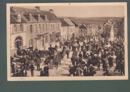 CP - 56 - Gourin - Place Du Marché - Marché Aux Bestiaux - Gourin