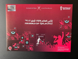 Oman 2022 Sheetlet Block FIFA Football World Cup Qatar Fußball Soccer Coupe Du Monde WM - Omán