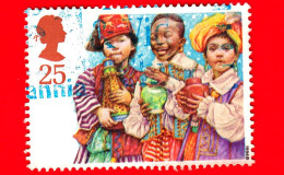 INGHILTERRA - GB - GRAN BRETAGNA - 1994 - Natale - Christmas - Noel - Navidad - Bambini - I Magi - Three Wise Men - 25 - Used Stamps