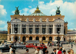 Automobiles - Paris - Le Théâtre De L'Opéra - Bus - Autocar - CPM - Carte Neuve - Voir Scans Recto-Verso - PKW