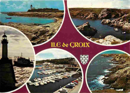 56 - Ile De Groix - Multivues - Flamme Postale - CPM - Voir Scans Recto-Verso - Groix