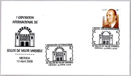 Matasellos EXP INTERN. SELLOS DE VALOR VARIABLE - ATM. Merida, Badajoz, Extremadura, 2006 - Timbres De Distributeurs [ATM]