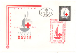 Österreich 1963 MiNr.: 1135 Rotes Kreuz Ersttag; Austria FDC Scott: 710 YT: 973 Sg: 1400 - FDC